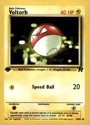Voltorb 69/82 Team Rocket 1st Edition Common