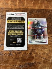 Aleister Black IP Signed Topps Chrome Card JSA Coa Autographed WWE