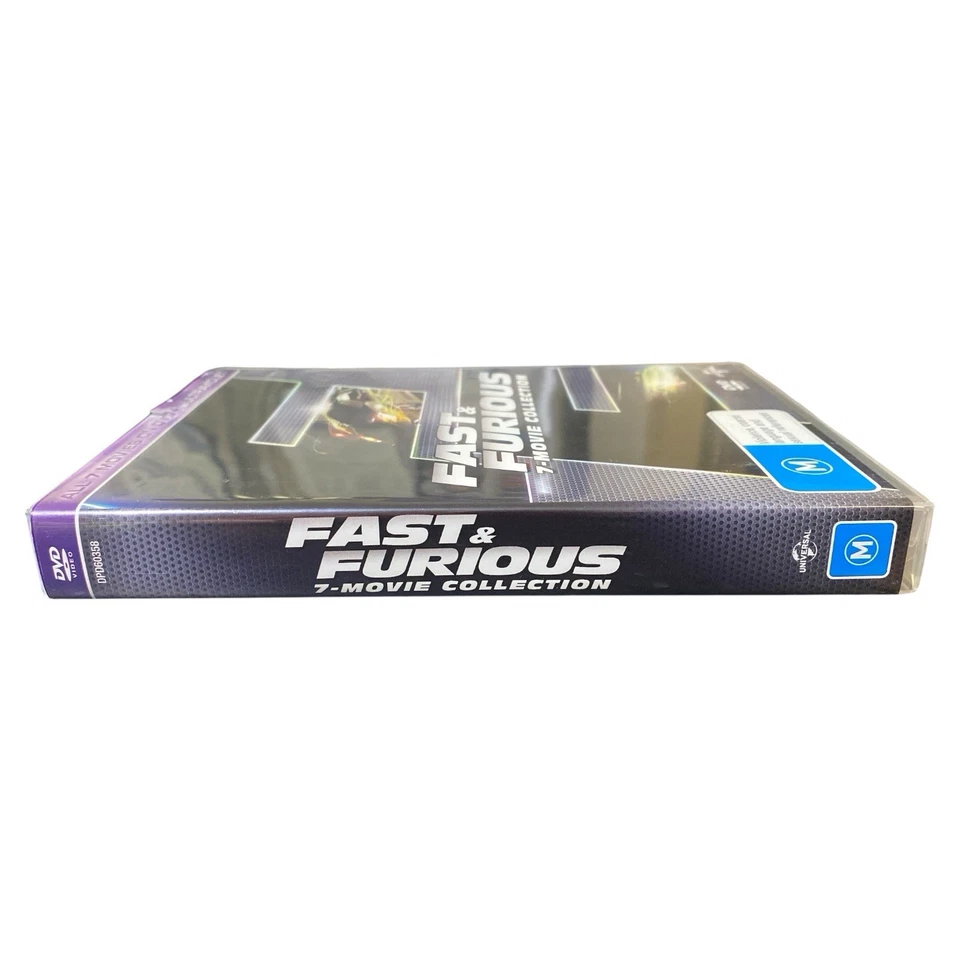 Fast & Furious 7 Movie Collection DVD Set Region 4 Action Universal Complete - Image 3 of 4