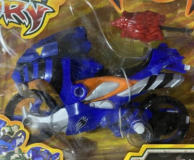 Power Rangers Jungle Fury Blue Jaguar Strike Rider Action Figure