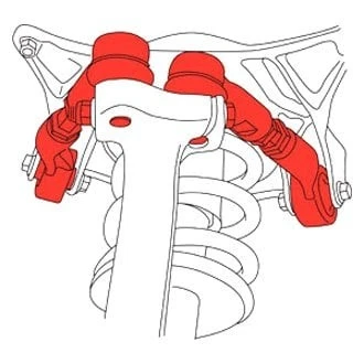 For Volkswagen Passat 98-05 Front Upper Adjustable Control Arms Foto 2 de 2