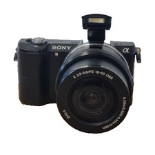 Sony Alpha A5000 20.1MP Digital Camera - Black (Kit w/ 16-50mm Lens) (C1)