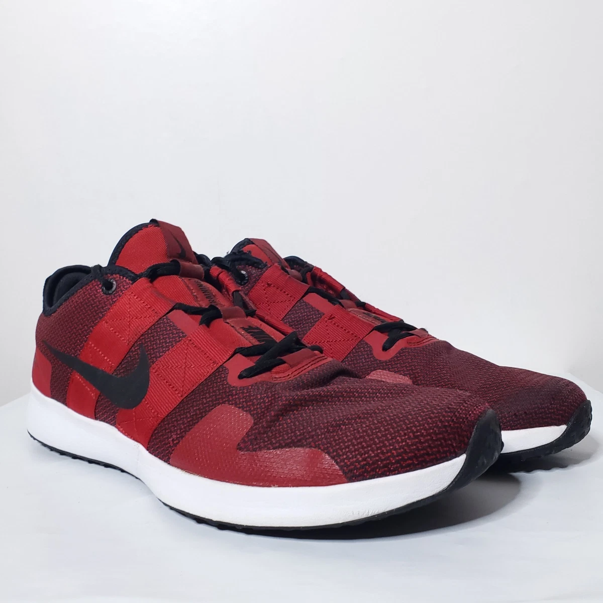 Nike Varsity Compete TR 2 Mens 10.5 Red Black Training Shoes AT1239-600 Good Nike Varsity Compete TR 2 Gym Red for Sale | Authenticity  main image 3