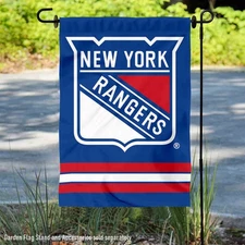 NY Rangers Garden Flag and Yard Banner