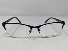 Geoffrey Beene G223 PUR 54-17-140 B:36 Purple Half Rim Eyeglasses Frame HO62