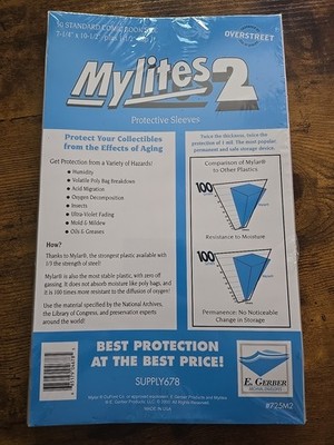 E. Gerber Mylites2 Standard (50pcs) 725M2    