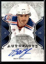 2011-12 Upper Deck Artifacts Autofacts Brian Boyle Auto #A-BB