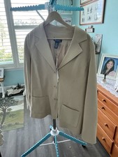 Blazer women s denim And Company tan size medium new with tags vintage