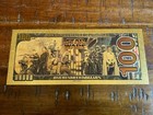 💫 Han Solo Star Wars $100 24kt Gold Foil Plated Banknote — photo 2