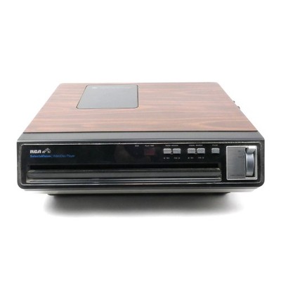 RCA SelectaVision CED Video Disc Player, SFT 100 W -  turns on / PARTS OR REPAIR