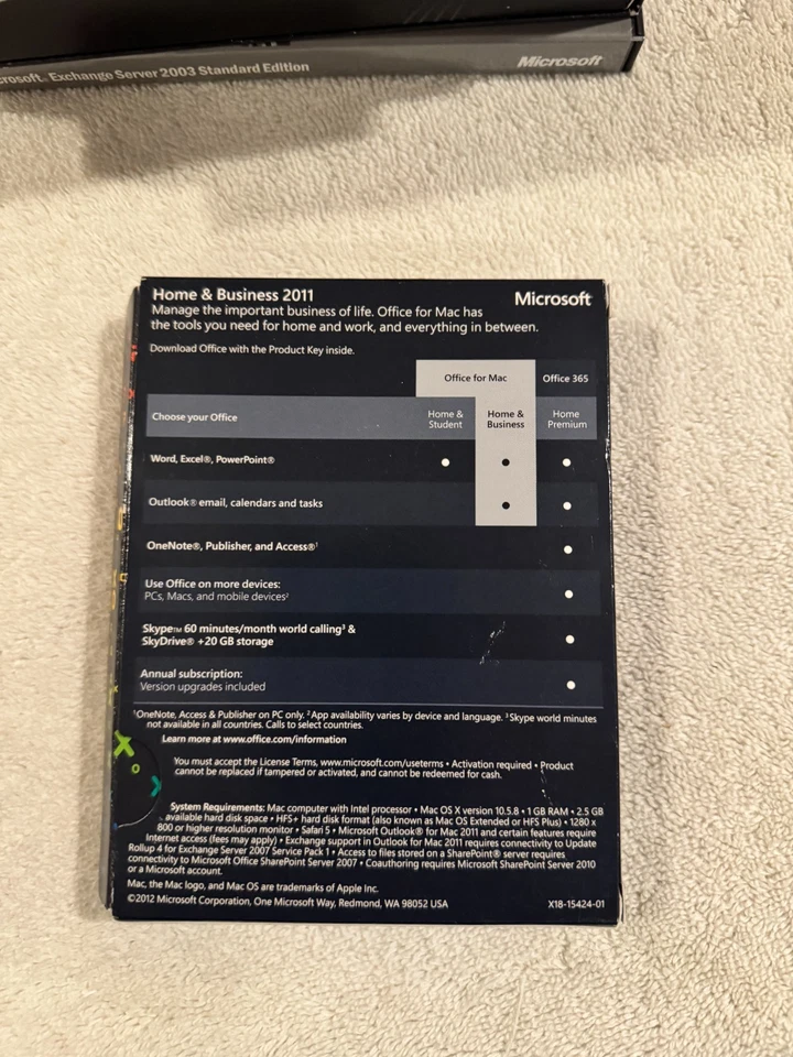 Microsoft Office Mac 2011 With Product Key!!!! - Image 2 of 2
