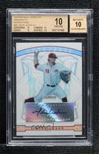 2009 Bowman Sterling Prospects Refractor /199 Mike Leake BGS 10 PRISTINE e8i