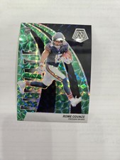2025 Mosaic Rome Odunze Elevate Green Mosaic Prizm Rookie Card 4 Bears RC