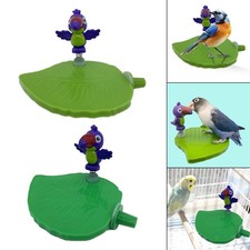 Bird Playground Tray Exercise Perch Easy to Install Swinging Bird Parrot Play