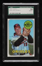 1969 Topps Dave McNally #340 SGC 92 2d4