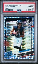 2023 PANINI DONRUSS OPTIC SHIELD #218 TYLER SCOTT 26/32 PSA 10