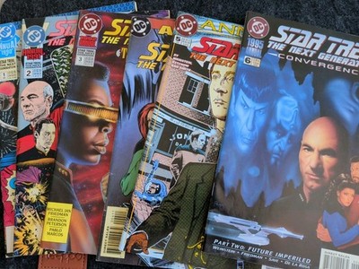 Star Trek The Next Generation Annuals Sammlung 6 Issues 1990/91/92/93/94/95