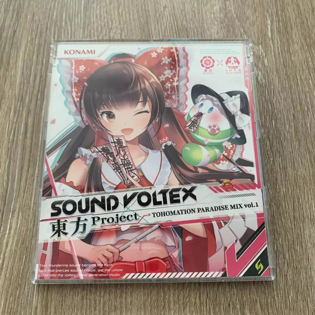 Sound Voltex Touhou Project Tohomation Paradi