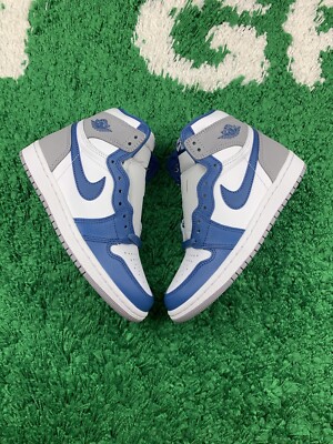 Air Jordan 1 Retro High OG True Blue Men's Size 4 Women Size