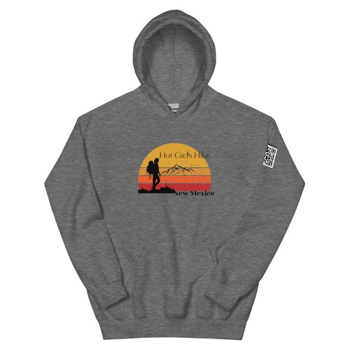 Hot Girls Hike New Mexico Super Soft Unisex Hoodie - Picture 16 of 48