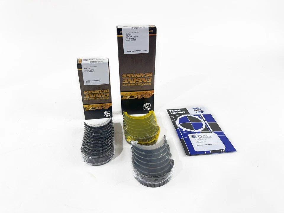 Juego de cojinetes de empuje de varilla principal ACL Race para Toyota Lexus 1JZ 2JZ Supra IS300 GS300 Foto 2 de 4