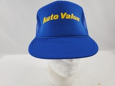 Vintage Auto Value Parts Stores Snapback Trucker Hat Cap Mesh