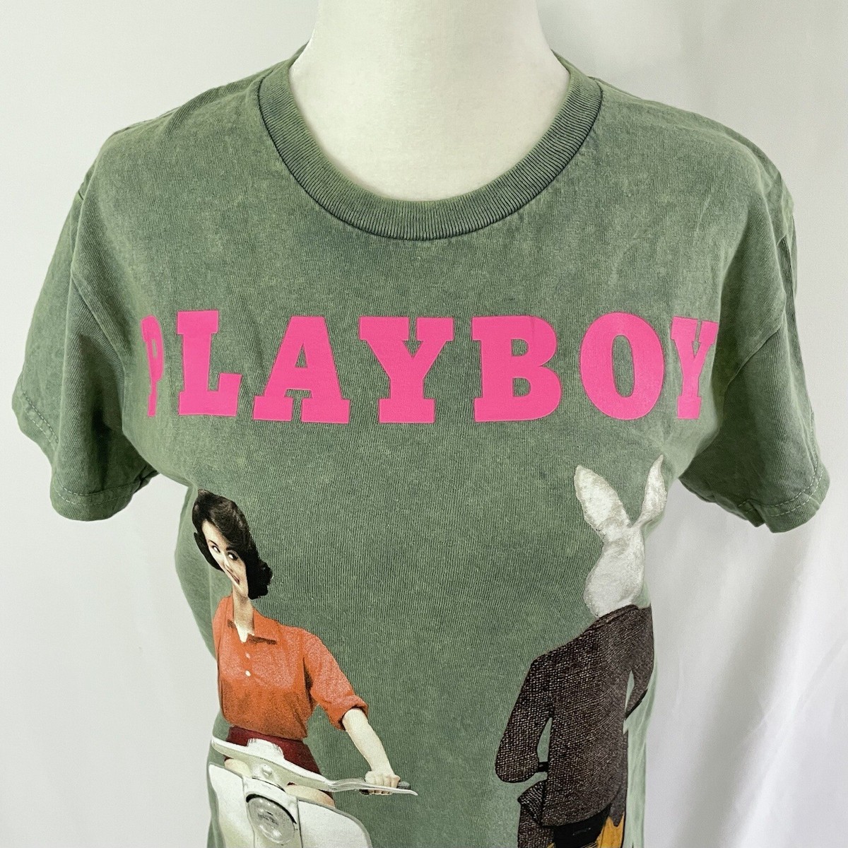 New Playboy 1959 Cover Print Tee Short Sleeve Crewneck T