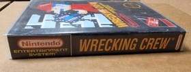 Plastic Storage CASE with NES Game - Wrecking Crew