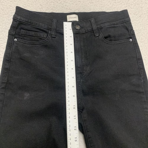 Sneak Peek Juniors Size 7 Black Wash Lace-Up Side Jeans 27.50 x 27.25 - Picture 12 of 12