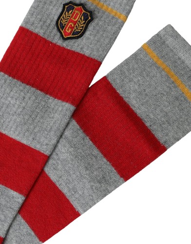 DOLCE & GABBANA Kids Socks Multicolor Stripe Cotton Stretch Knee High s. M 90usd - Picture 4 of 6