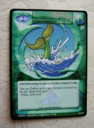 Magi Nation Orothe Spell : Submerge - Common card (1st Edition) ccg - Picture 1 of 2