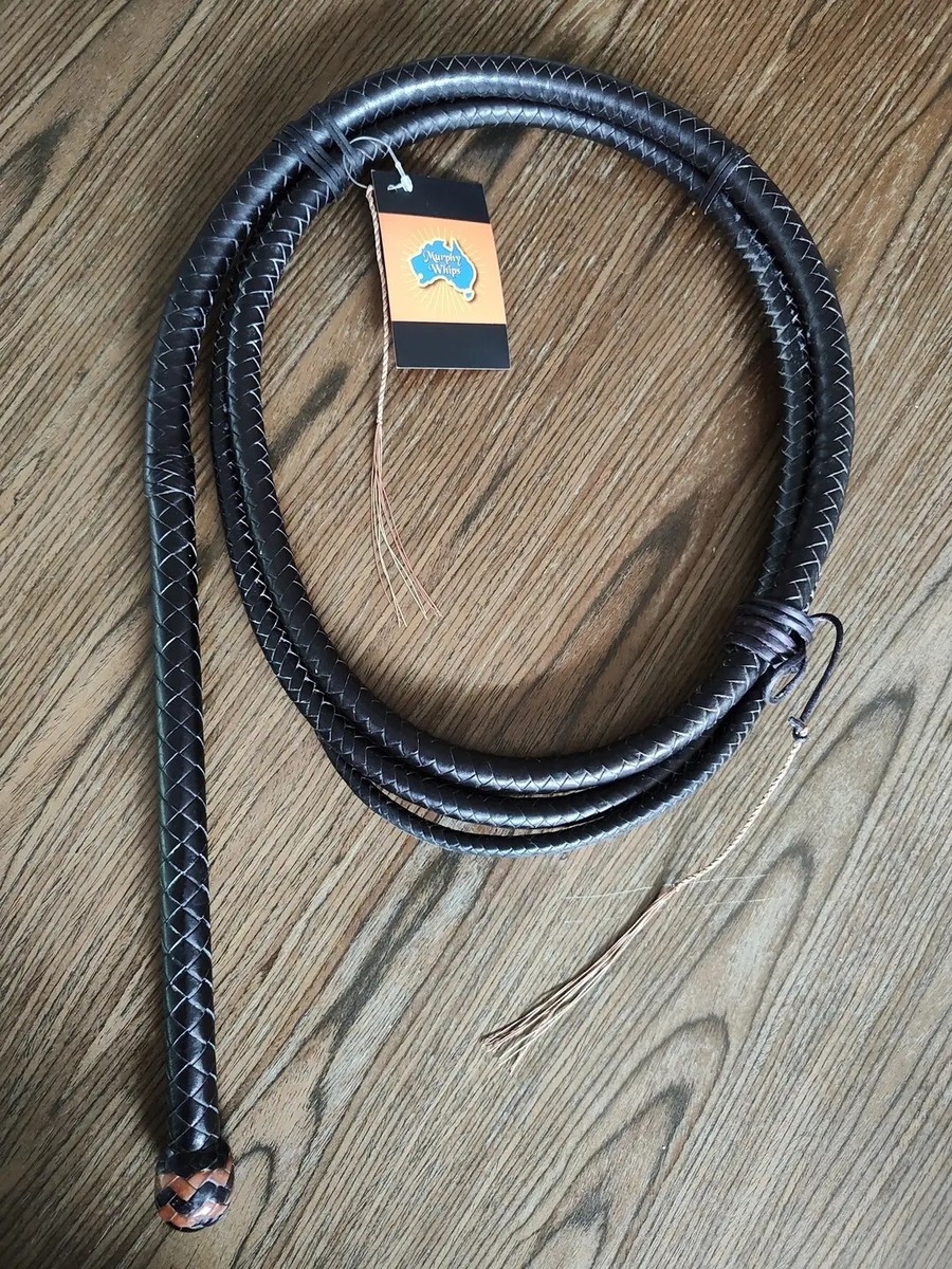 Australian Bullwhip 8feet, Brandy