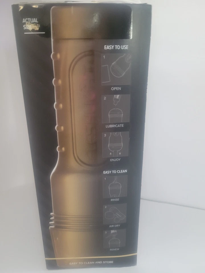 Unidad de entrenamiento de resistencia Fleshlight | Mejora del rendimiento para hombre | Mastu dorado... Foto 4 de 4