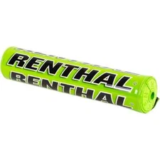 Renthal SX Bar Pad 10" GREEN/GREEN 10" Crossbar Pad - Foam MX SX MOTO LE - P325