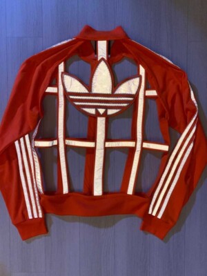 JEREMY SCOTT×adidas スタジャン Adidas Originals x Jeremy Scott Varsity Jacket Green Size XL