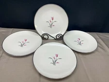Franciscan "CARMEL" Gladding McBean USA ~ Set of 4 ~ Salad Plates ~ 8 1/4" 