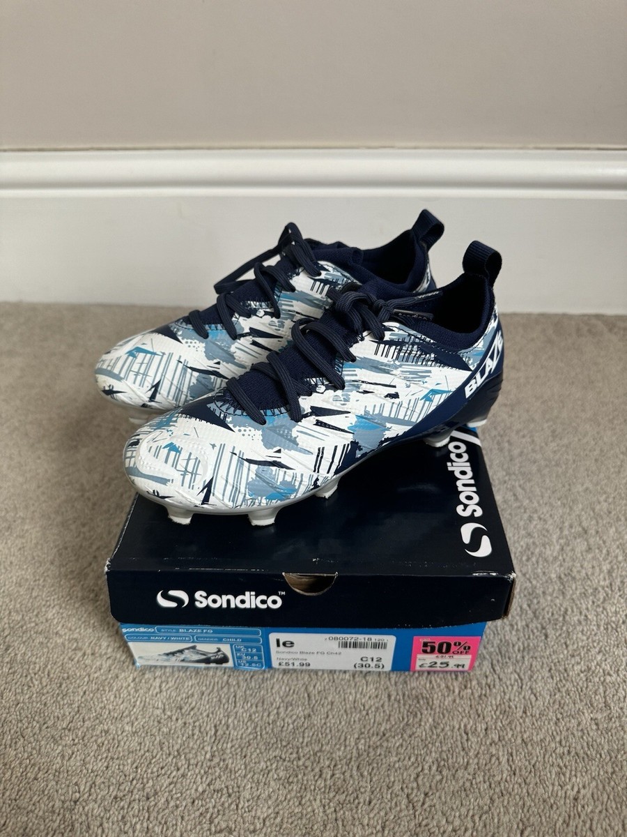 Kids Sondico Football Boots Size UK 12 UK