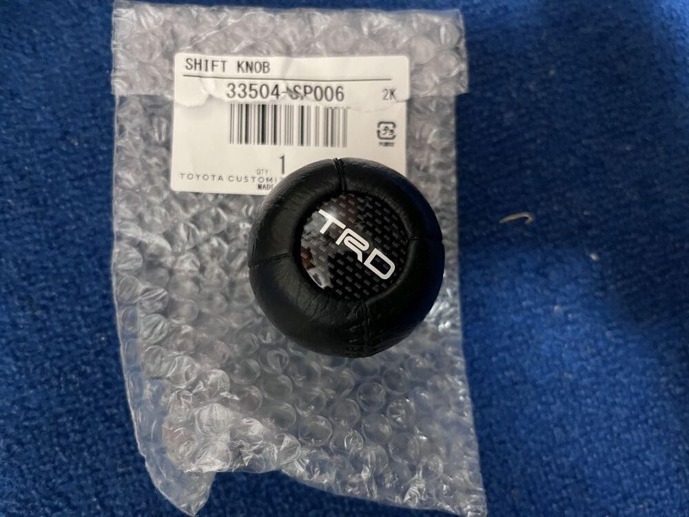パーツ TRD MarkII TOSCO TRD FLOOR SHIFT KNOB 2012-2013 TUNDRA & 2012-2016 SEQUOIA
