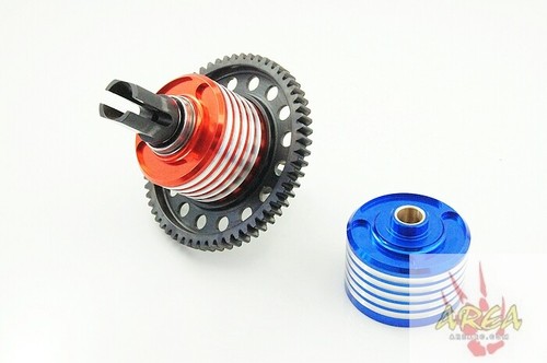 Area CNC Machined Alloy Diff Case Set for Losi 5ive T, 1pc - Picture 3 of 7