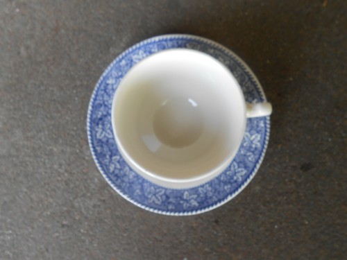 Homer Laughlin Shakespeare Country COFFEE CUP and SAUCER Stratwood Collection - Picture 4 of 9
