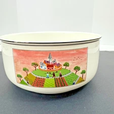 Villeroy & Boch Design Naif Serving Bowl Round 9" Luxumbourg French Country