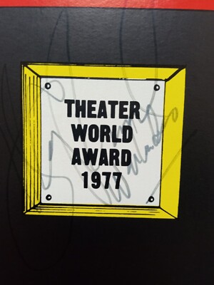 Annie Musical Tour Window Card Poster With Original Autographs  display picture 1