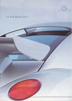 Catalogue Brochure VW New Beetle RSI 08/2000 France - Photo 1/2