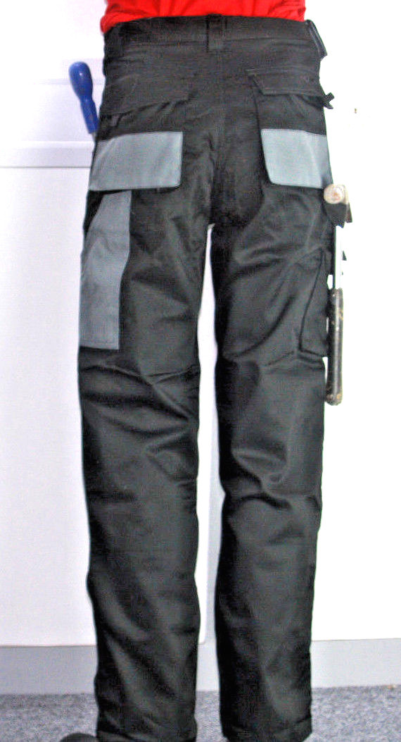 Blackrock Work Wear CARGO COMBAT KNEE PADS Trousers Multi Pocket Trade Pro Pants eBay