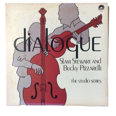 Slam Stewart - Dialogue - Vinyl Record ST-201 Stash Records 1978 Jazz EX/VG