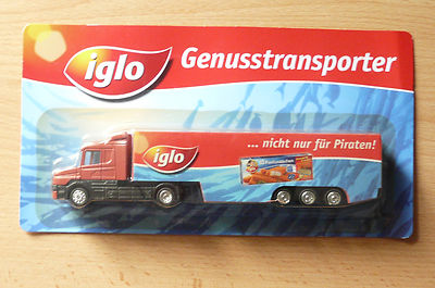 Model Truck Beer Scania 124L 400 Iglo HS 9