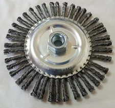 Pferd 6" Stringer Bead Knot Wheel Wheels 5/8-11 40 Knots 82486 .020 Carbon Steel