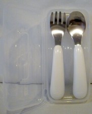 OXO Tot On The Go Fork Spoon Set with Carrying Case