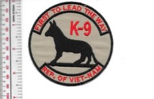 K-9 US Air Force Vietnam 3rd Security Police Squadron SPS Bien Hoa NO TARIFF