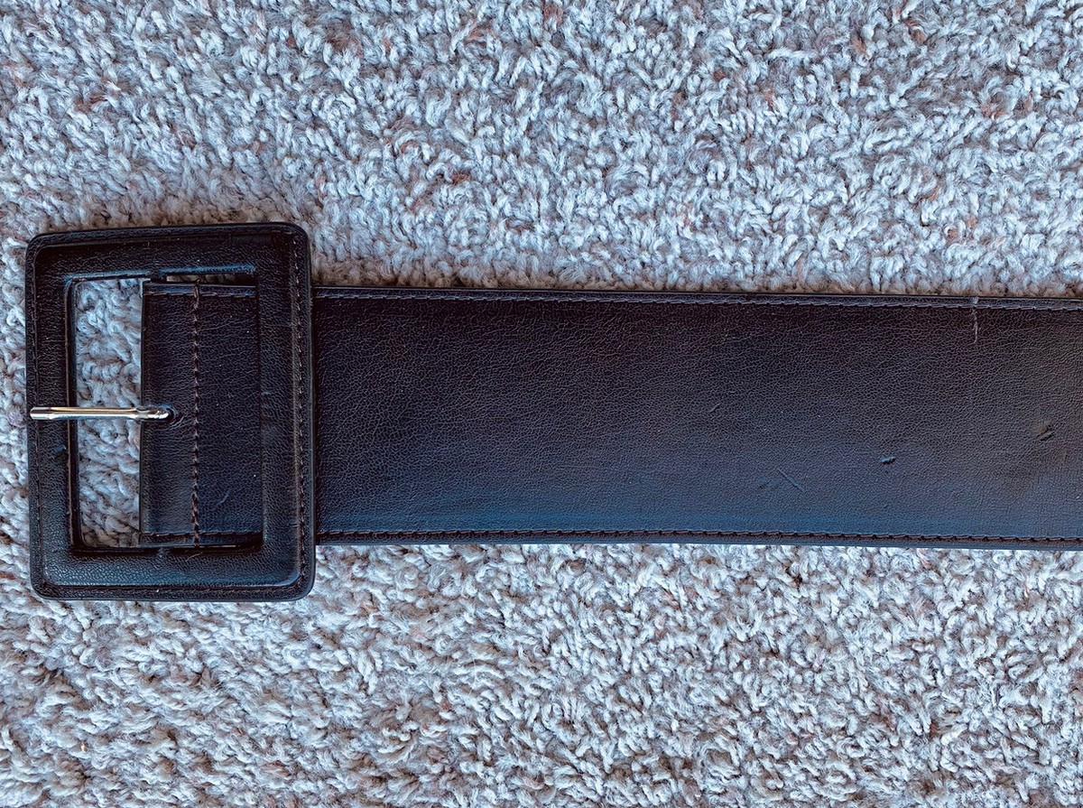 BARNEYS NEW YORK Brown Leather Belt Size M/L | eBay